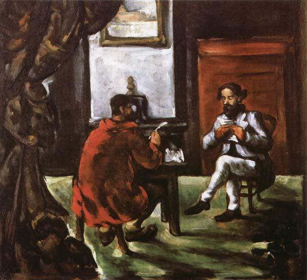 Paul Cezanne Paul Alexis Reading to Zola oil painting picture